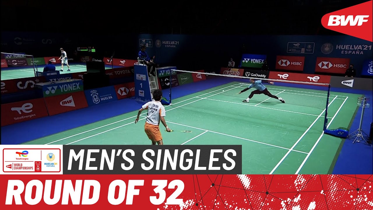 TotalEnergies BWF World Championships 2021 | Vittinghus (DEN) vs Tsuneyama (JPN) [9] | R32