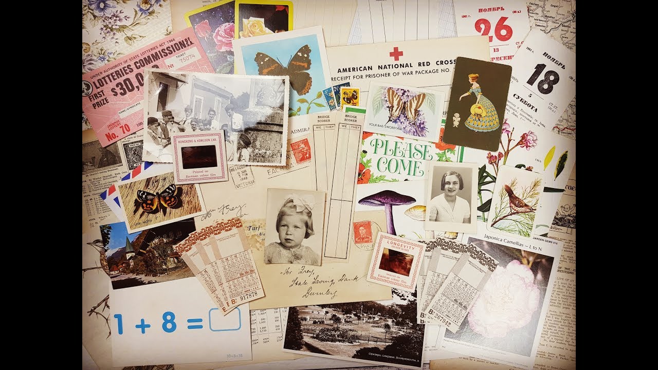 *New* Vintage Ephemera Packs