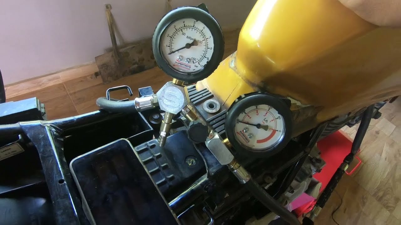 Medidor de pressão e vazão de combustível Superteste CB 300