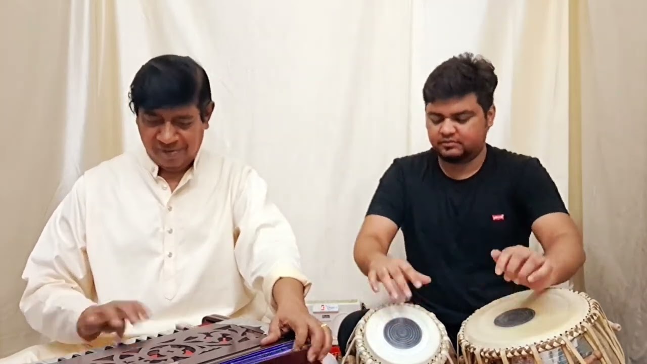 lovely harmonium solo in rag yaman in Rupak tal By pandit kishore banerjeeTop Grade