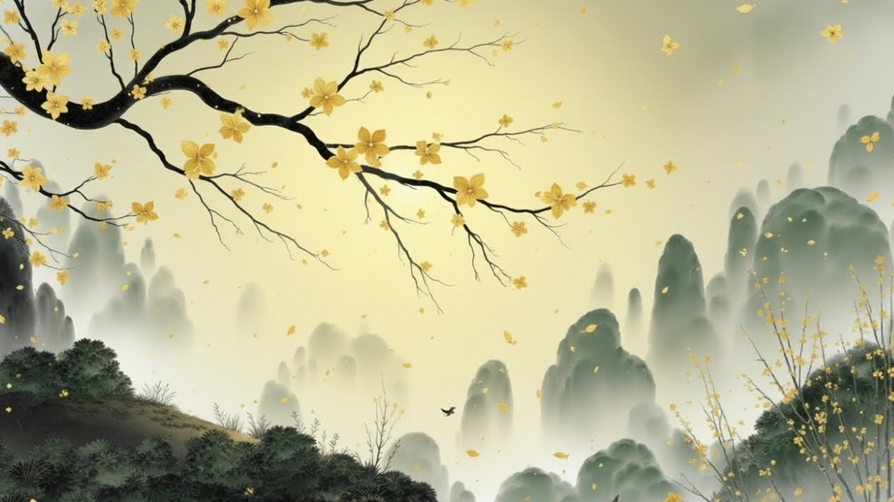 Inner Peace & Balance — Guqin & Bamboo Flute | 3 Hour Relaxing Music