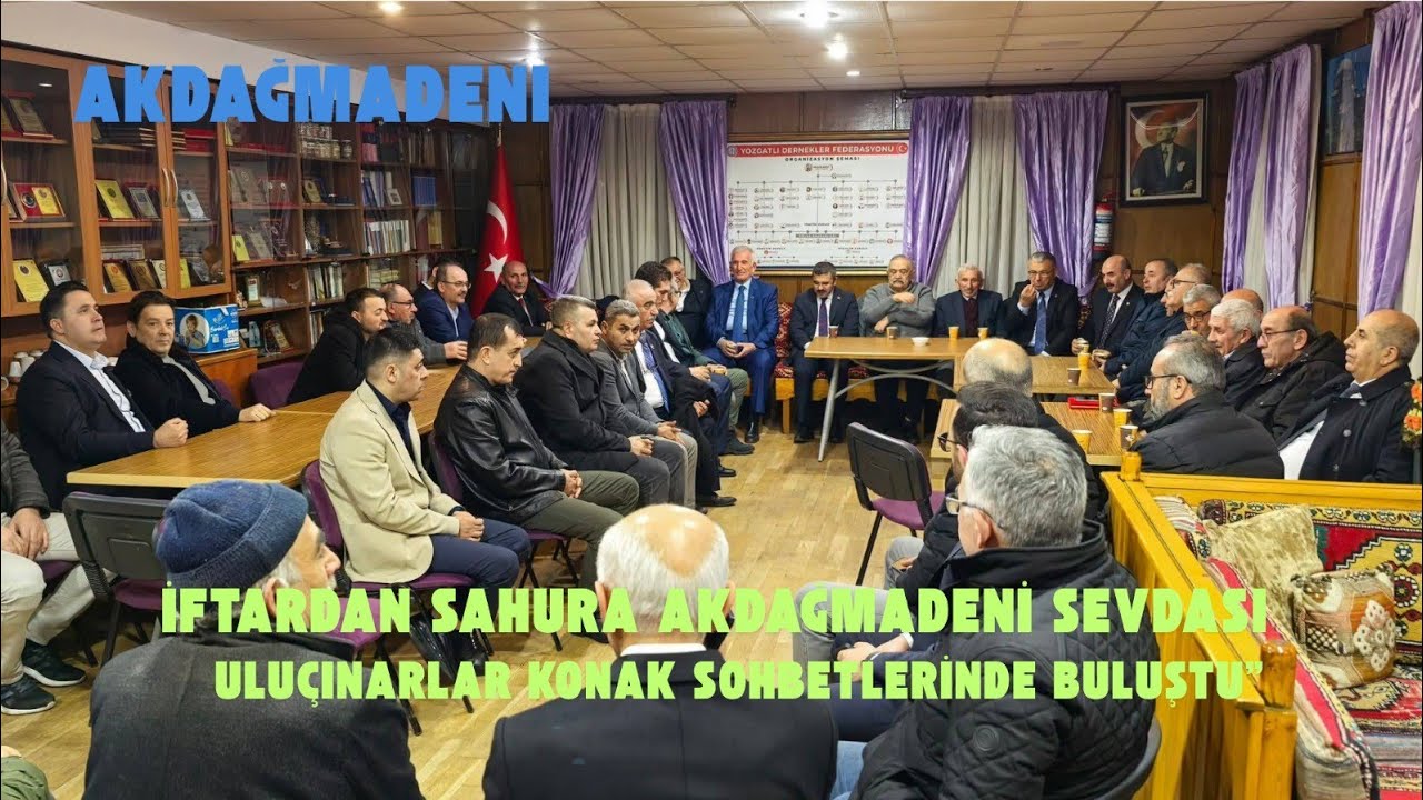 İFTARDAN SAHURA AKDAĞMADENİ SEVDASI: YOZGATLI HEMŞEHRİLER ANKARA’DA TEK YÜREK