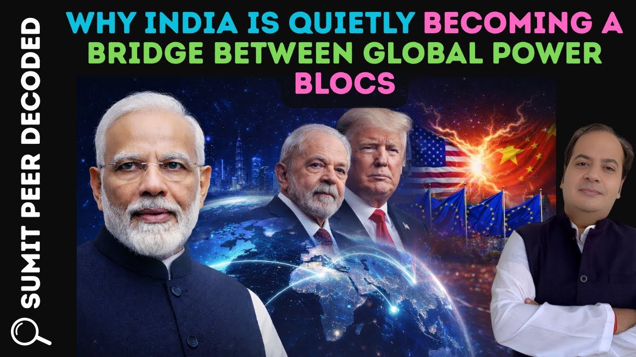 Why India Is Quietly Becoming a Bridge Between Global Power Blocs || SUMIT PEER DECODED