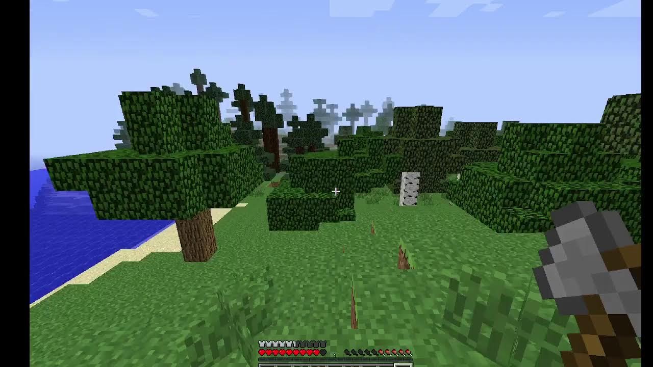 Тест стрим по Minecraft.