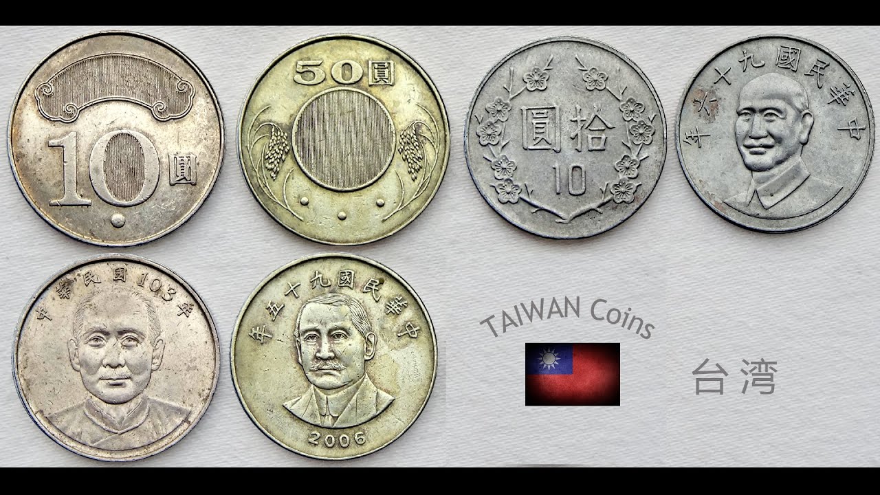 Taiwan Dollars coins | HIDDEN Security features | TAIWAN - ASIA
