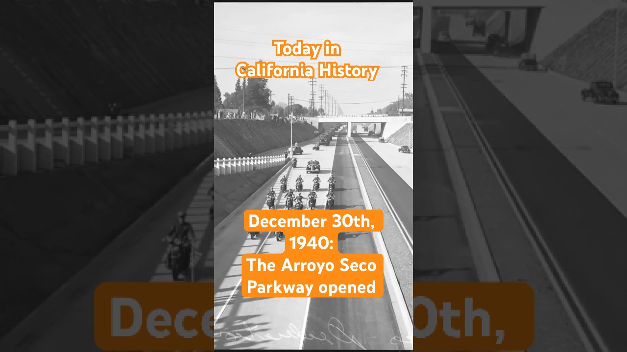 Этот день в истории Калифорнии: 30 декабря 1940 года открылось движение по парковой дороге Арройо...