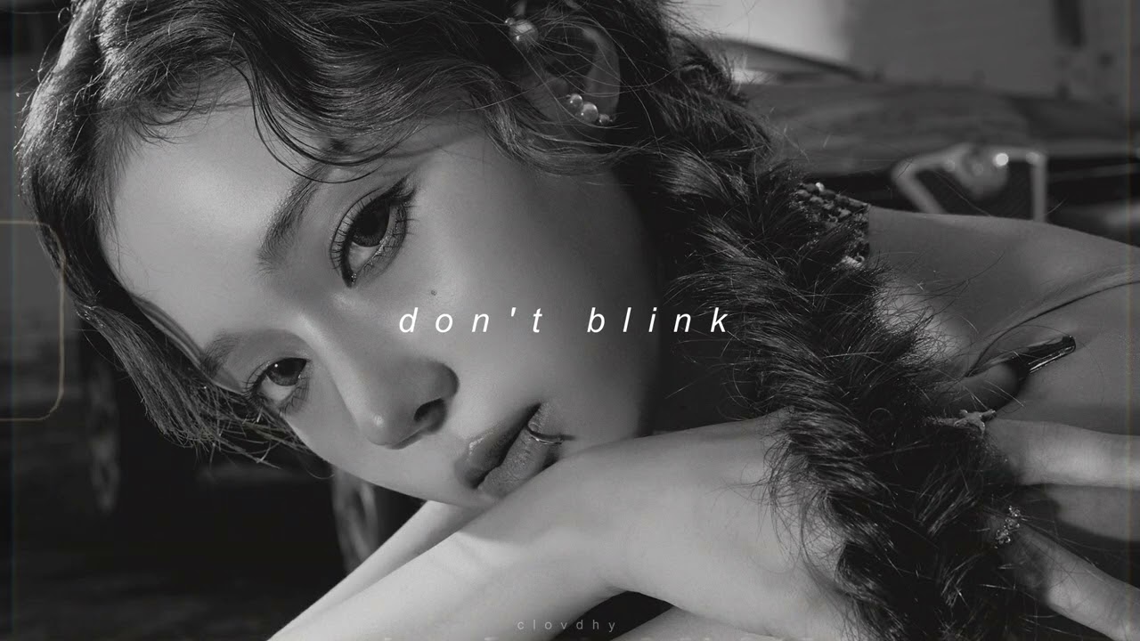 aespa - don't blink (sped up + reverb)