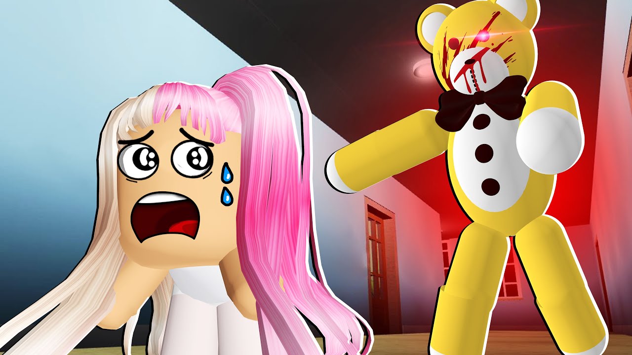 "TEDDY BEAR DIRASUK HANTU CUBA NAK MAKAN EYRA" LARi!!" | ROBLOX MALAYSIA