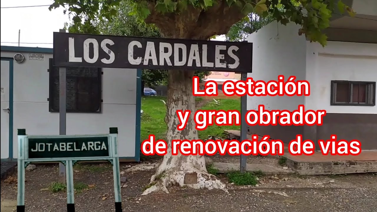 Estación Ferroviaria de LOS CARDALES del Ramal VICTORIA CAPILLA DEL SEÑOR