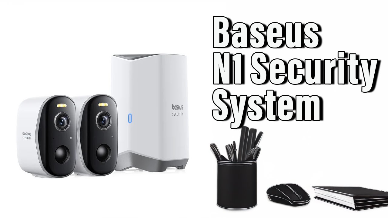 Baseus N1 Outdoor Camera: Clear Vision & Reliable Security 📹 | Unboxing & Features