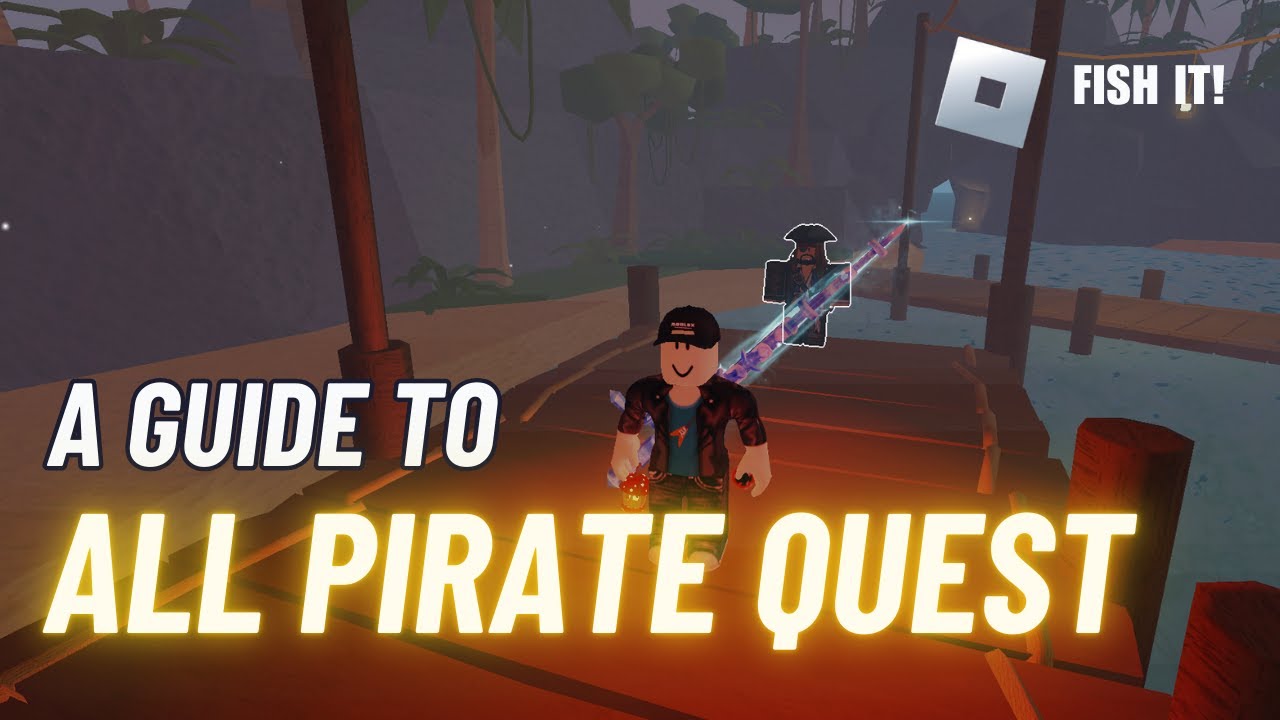 ALL Pirate Cove Quests REVEALED 🏴‍☠️ - How to complete every NPC Quest in Fish It Roblox