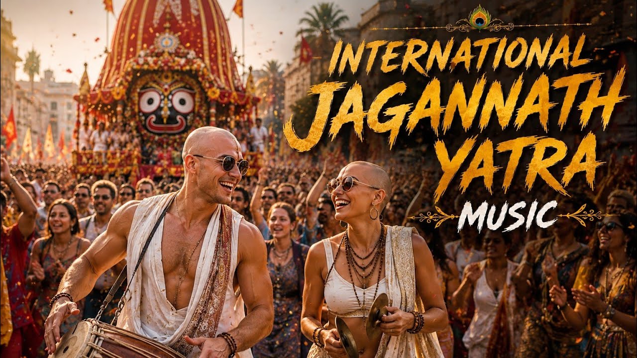 International Jagannath Yatra 🌍 | Divine Rath Yatra Music | Jai Jagannath #Jagannath