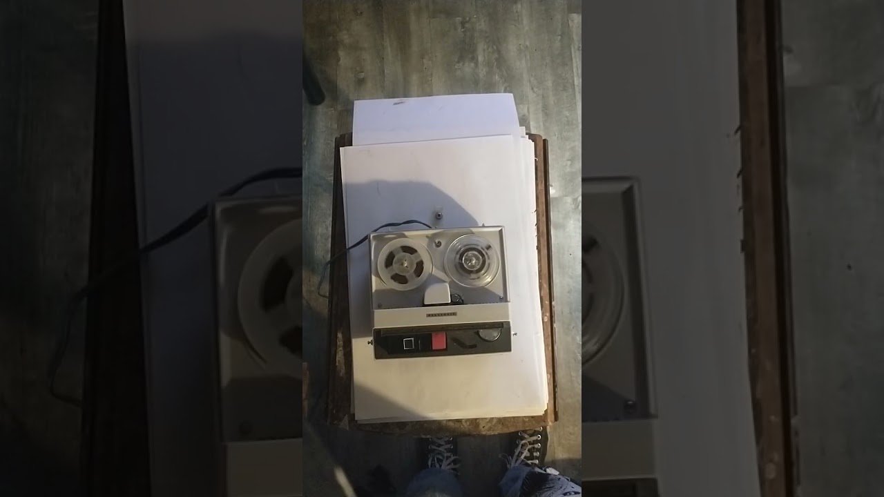 ROTIS : featuring crypt as the two innsmouth men , recording on reel-to-reel 