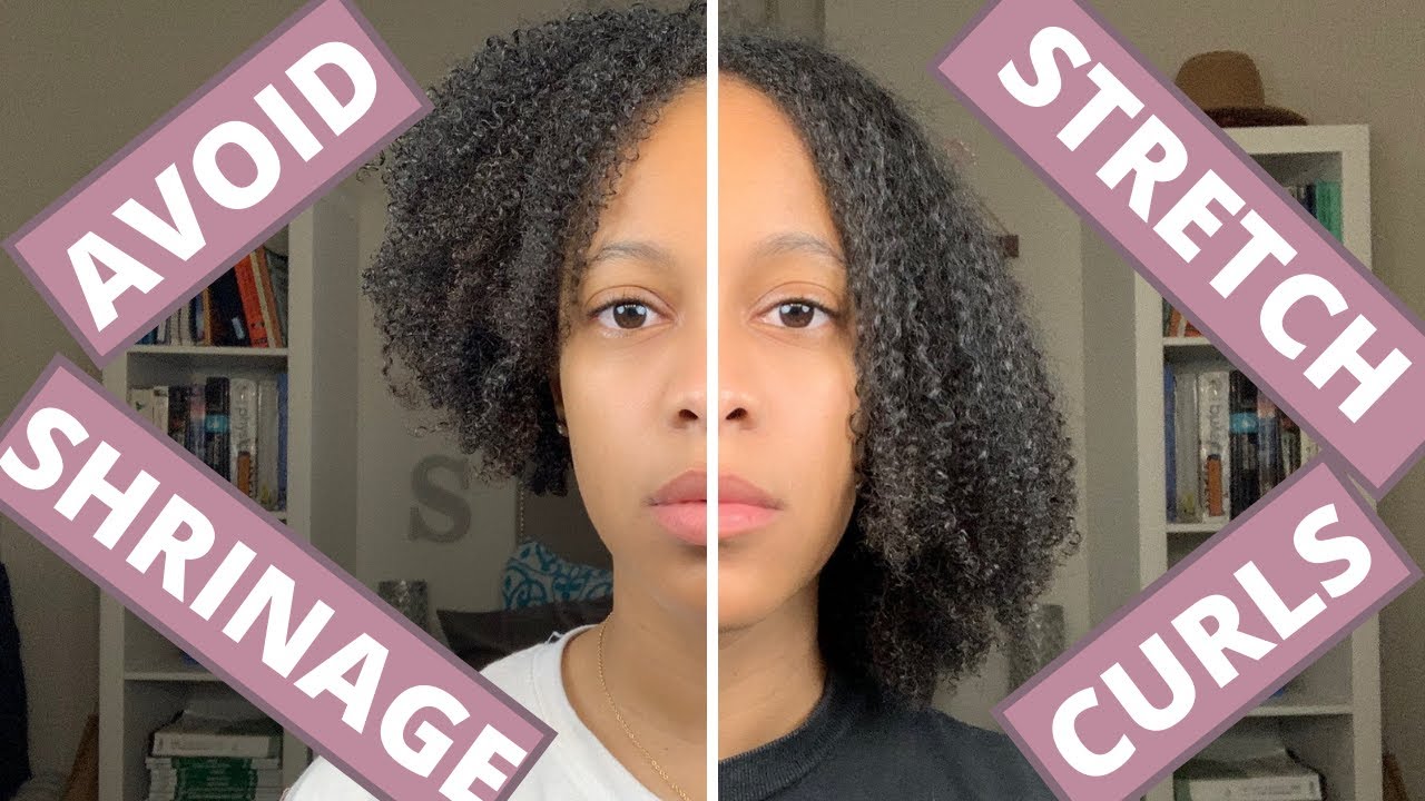 EASY WAY TO STRETCH NATURAL HAIR FOR MORE LENGTH AND VOLUME | LET'S TALK ABOUT SHRINKAGE