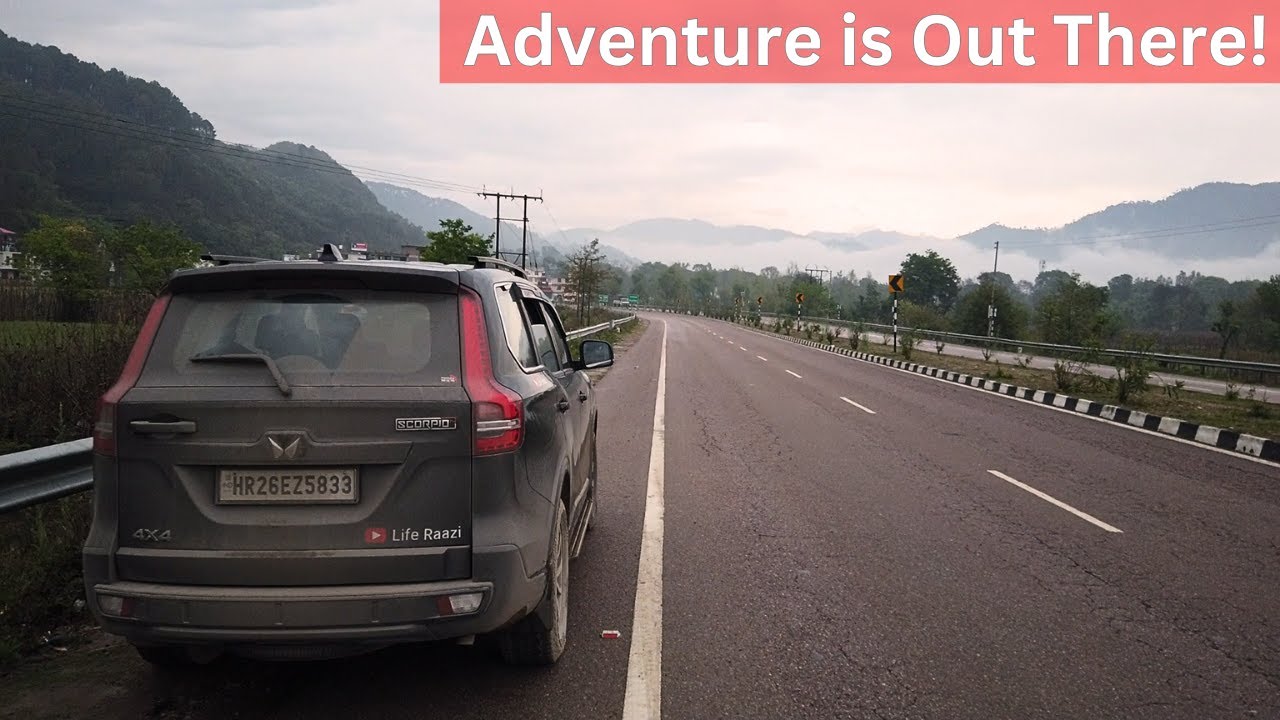 Left Home for Snow Fall in Scorpio-N | #Travel #Chase #Adventure