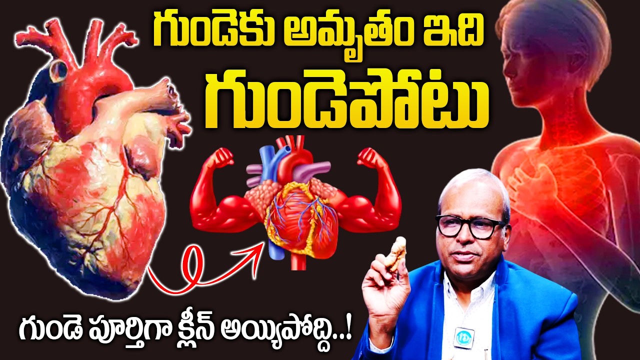 గుండెకు అమృతం ఇదిగుండెపోటు జీవితంలో రాదు..! | Blood Thinner Heart Attack | Dr G Srinivas Gupta