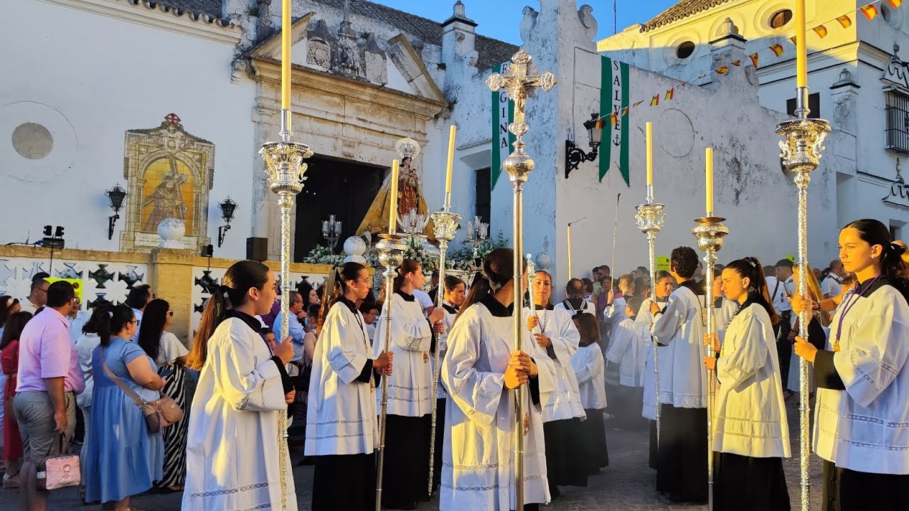 [4K] MULTICÁMARA Salida Virgen del Carmen, Medina Sidonia julio 2024