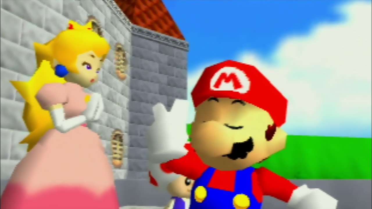Super Mario 64 (N64) - 0 Star Speedrun in 9:55