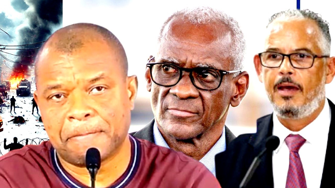 Rudy Sanon Semanté Li Dil Paka Tann Poul Al Jijé Ak Edgard Leblanc Fils. Yo Di  Edgard Non Li Di Wi.