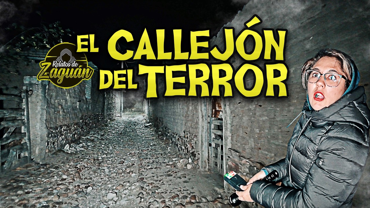 FANTASMAS DE MADRUGADA en el CALLEJÓN DEL TERROR !!
