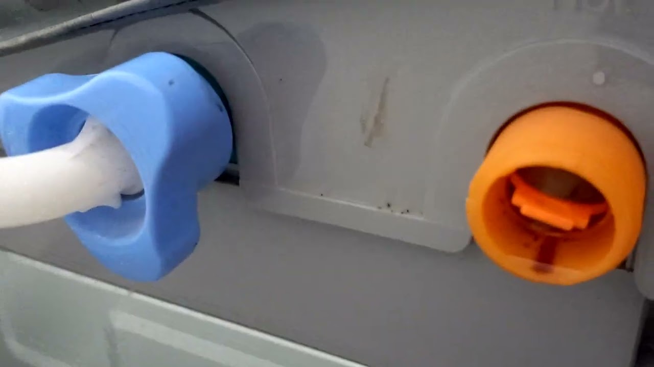 Instalación de agua para lavadora Samsung Digital Inverter