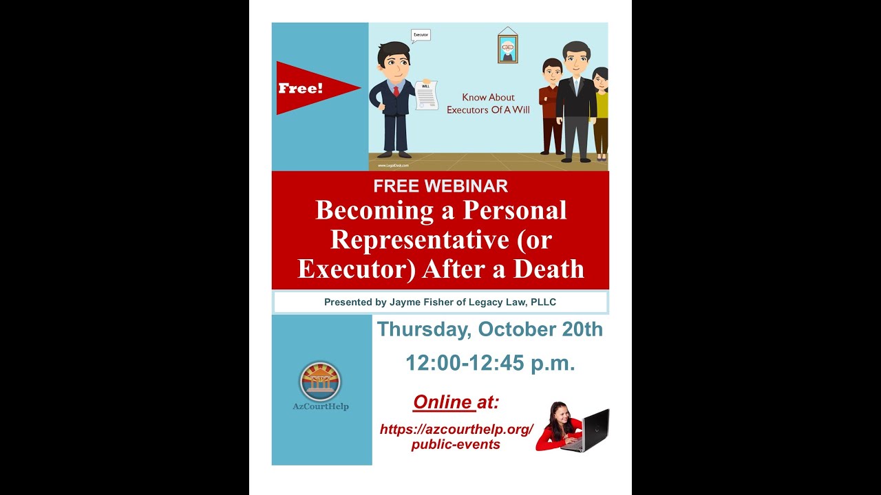 Becoming a Personal Representative or Executor After a Death