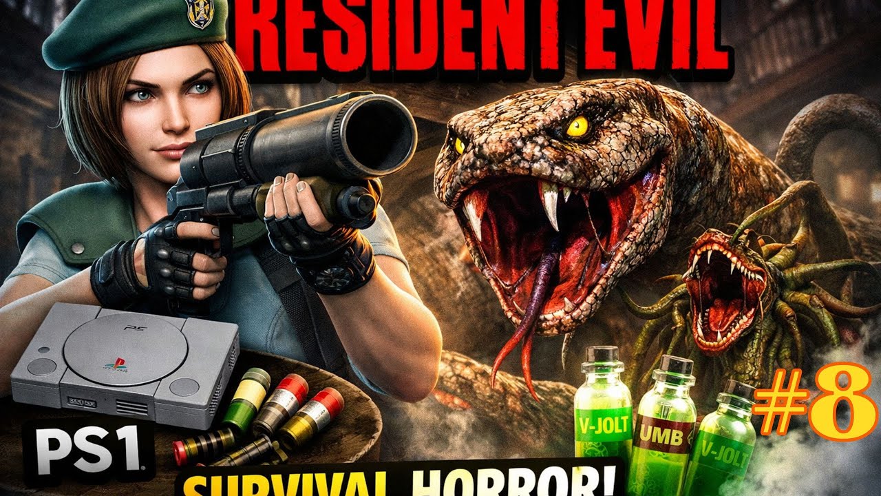 Resident Evil 1 Director’s Cut – Part 8: Gefangen im Wasser mit einem Riesenhai