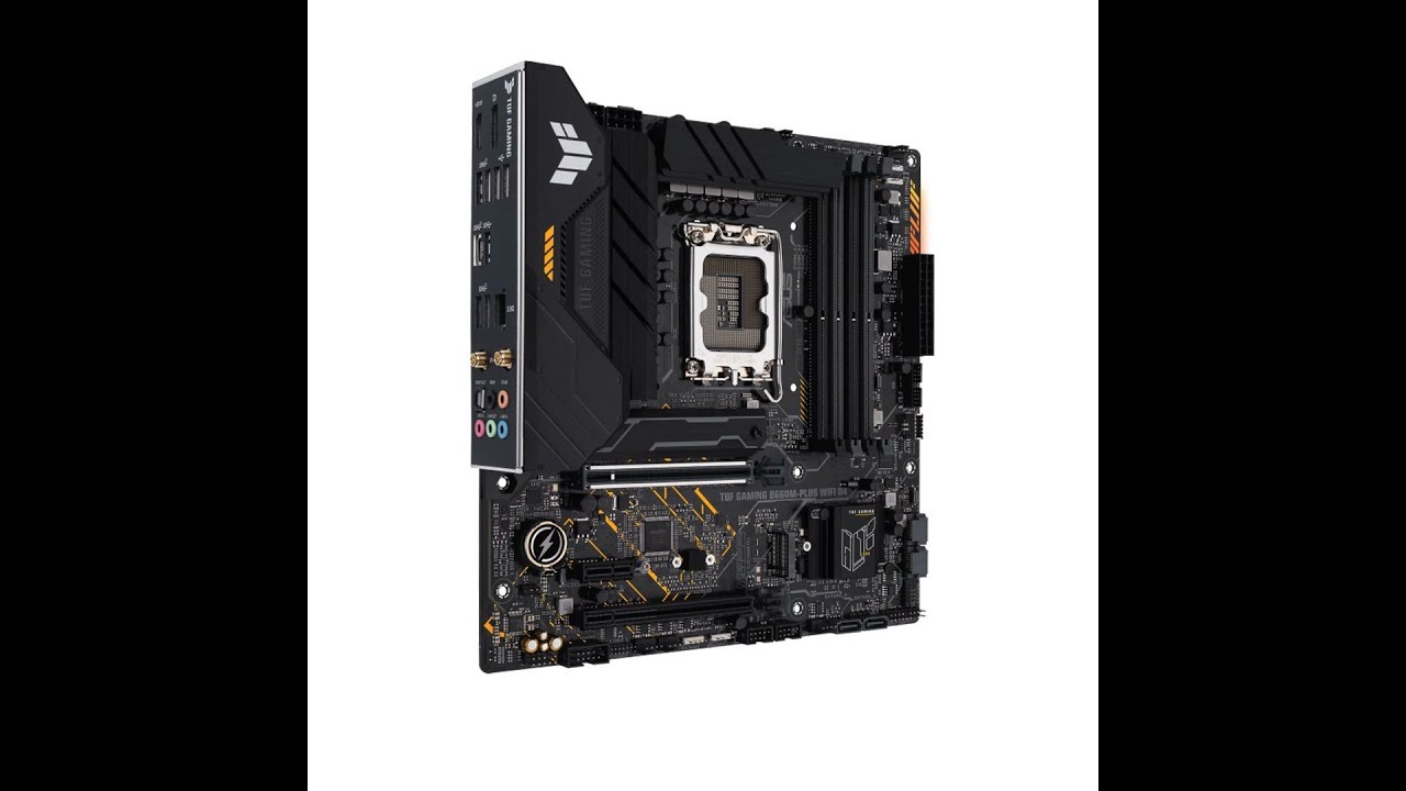 TUF GAMING B660M-PLUS WIFI ASUS Socket LGA1700 mATX Motherboard #TUFGAMINGB660MPLUS