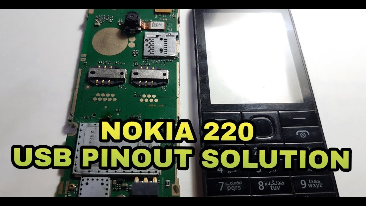 Nokia 220 Usb Pinout Solution