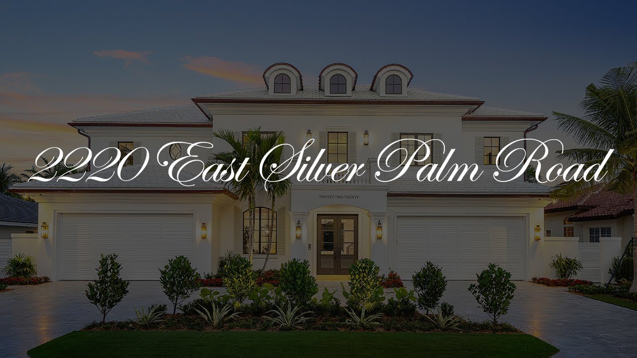 2220 East Silver Palm Road, Boca Raton, Florida 33432