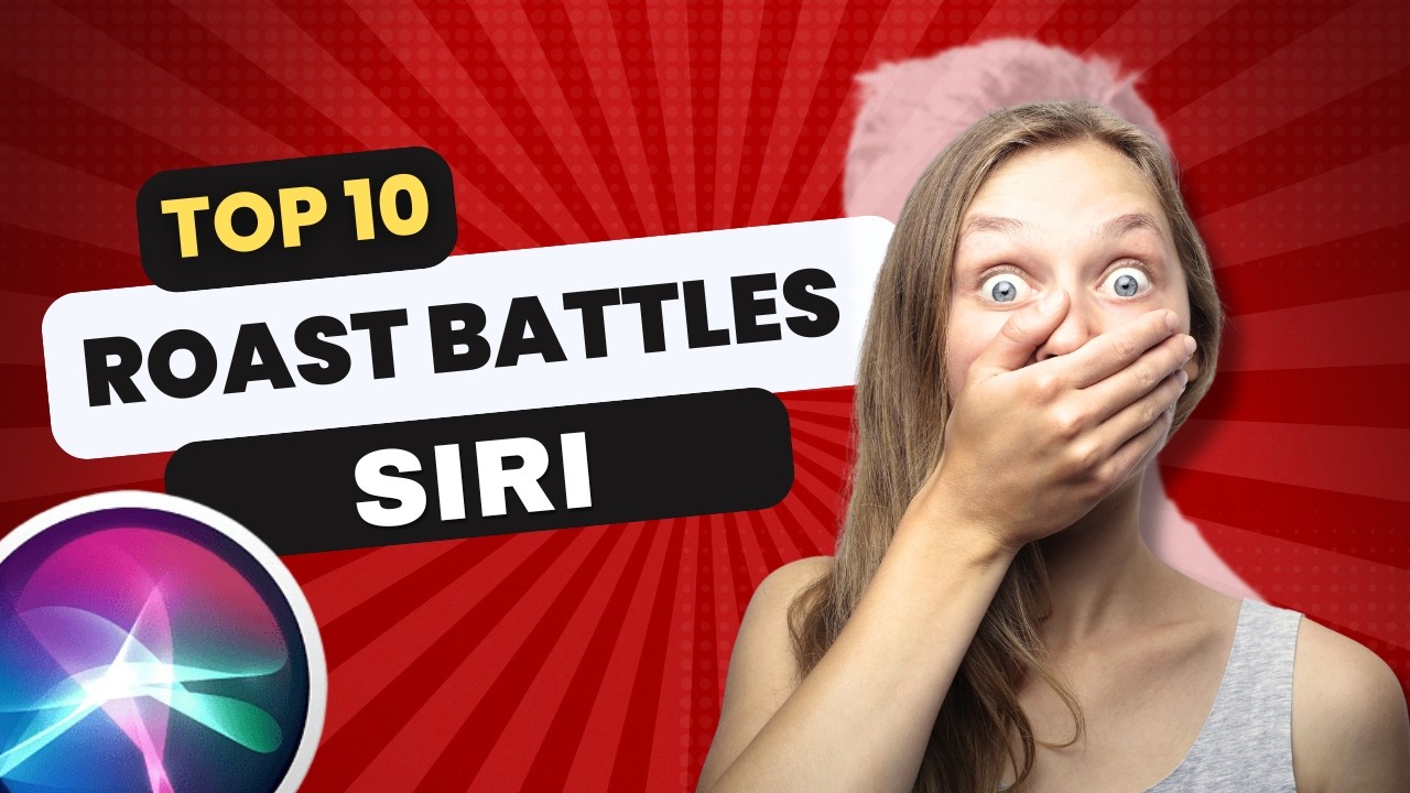 Top 10 Siri Roast Battles Compilation | Hilarious AI Insults and Comebacks!