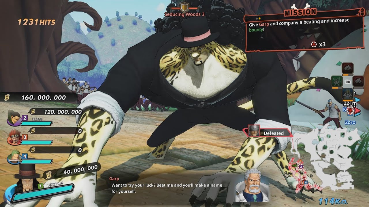 One Piece Pirate Warriors 4 - Rob Lucci Max Level Gameplay Moveset Showcase (HD)