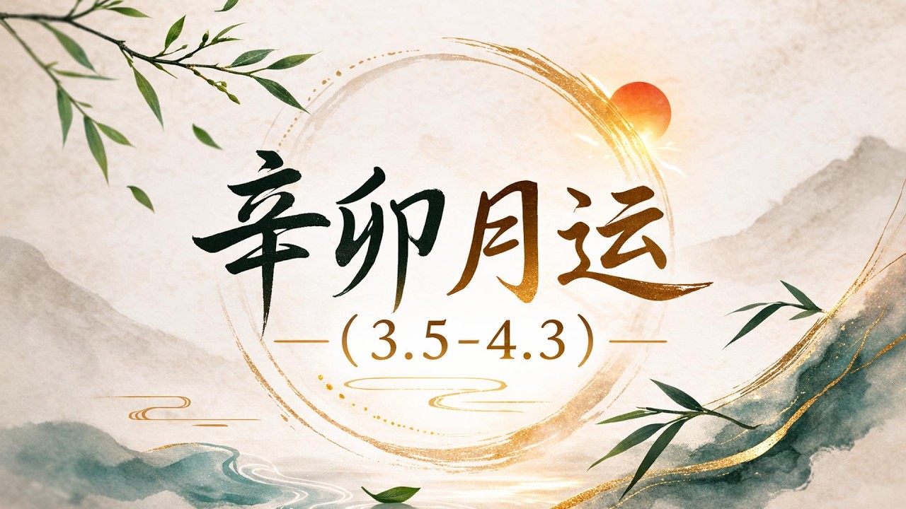辛卯月运势（3.5-4.3）：金木交锋抬升，丙午火局进入重估周期【十天干强弱分析】