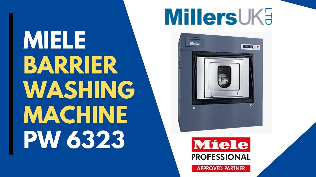 Miele Barrier Washing Machine PW6323