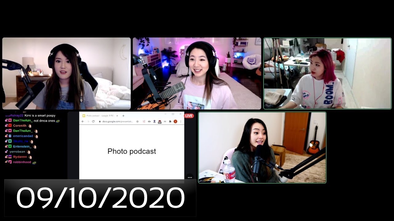 [09/10/2020] PODCAST with HAchubby, AngelsKimi, and PotasticP :D!