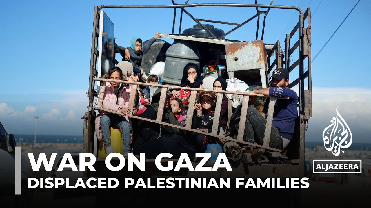 Gaza displaced families: Palestinians constantly ordered to move