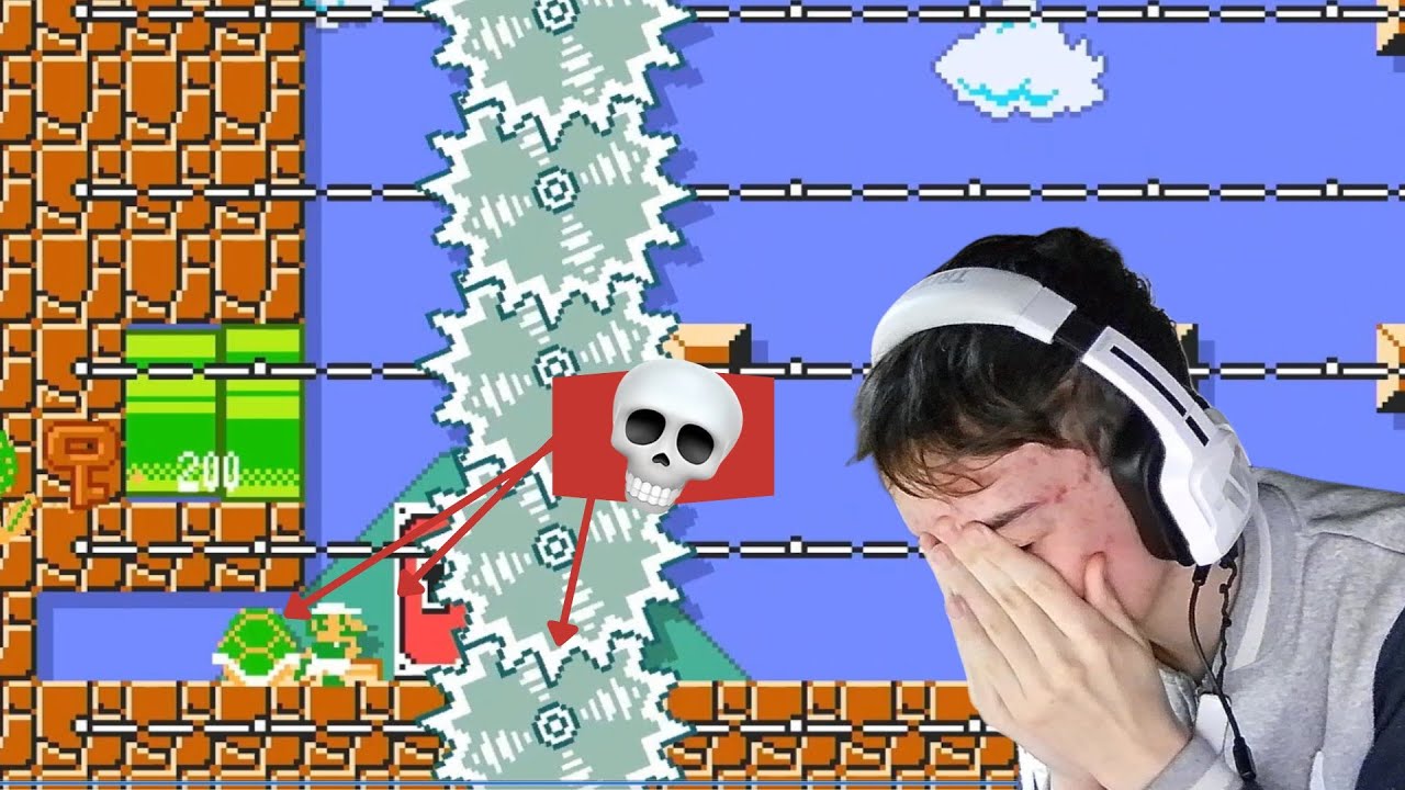 Mario maker mais je fais des niveaux durs (ft:une minia pas ouf)