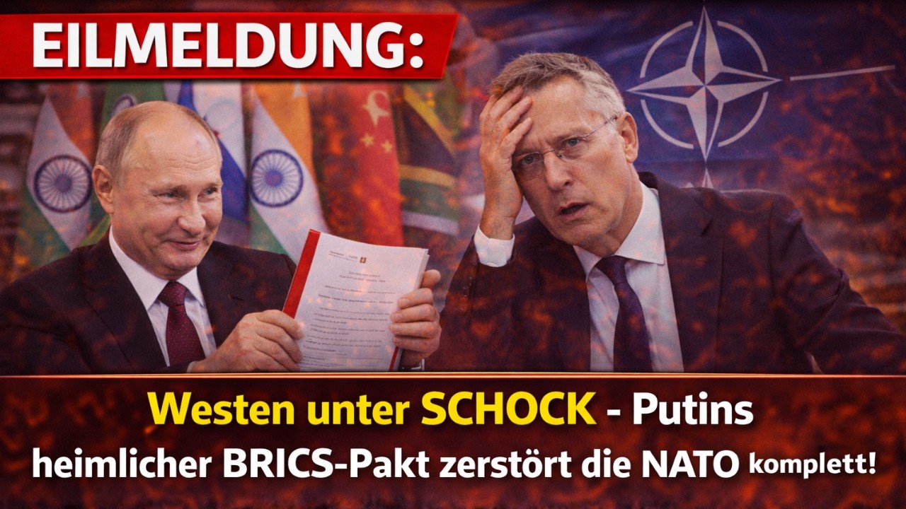 EILMELDUNG: Westen unter SCHOCK - Putins heimlicher BRICS-Pakt zerstört die NATO komplett!