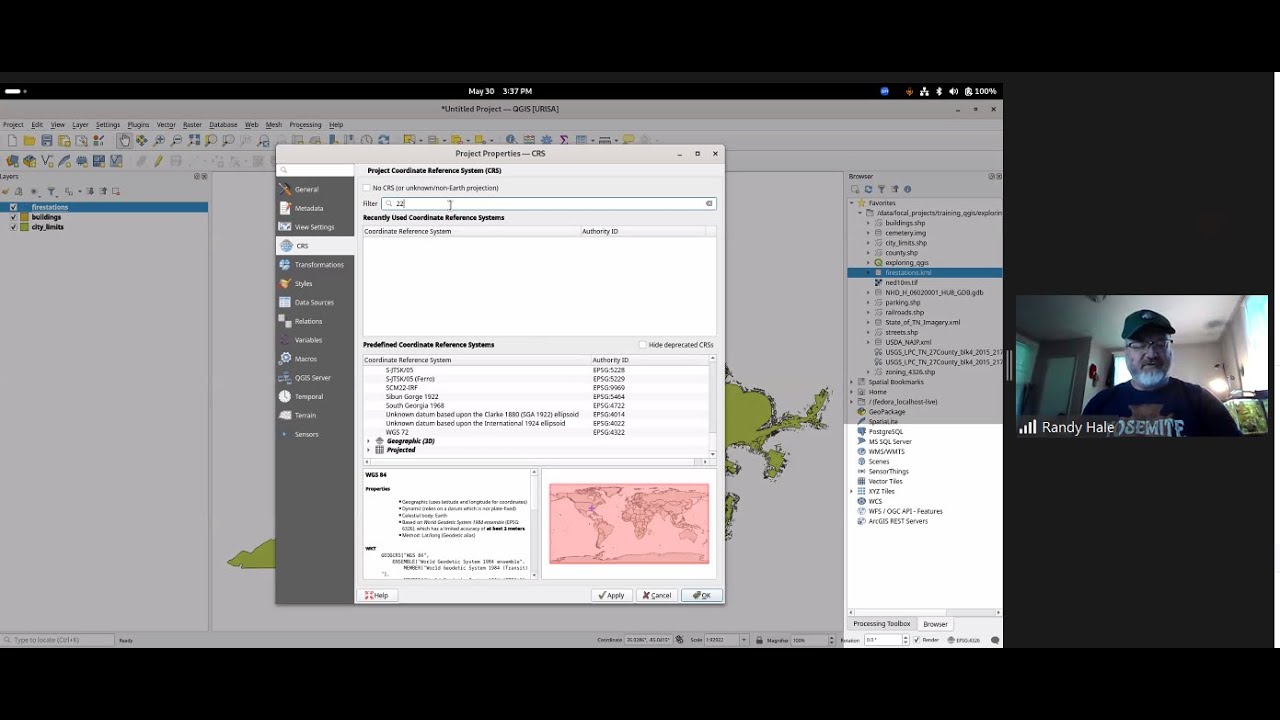 URISA Webinar: QGIS...Just the Basics! (May 30, 2024)