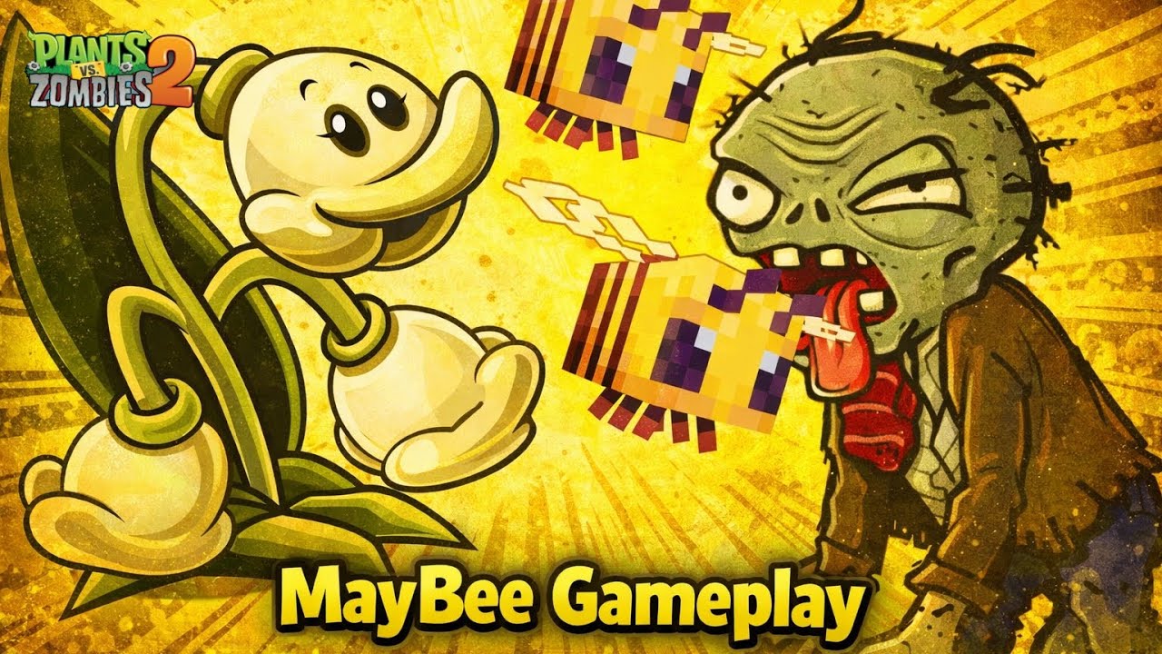 MayBee Gameplay (Plants Vs Zombies 2 It's About Time) #premiumplant 