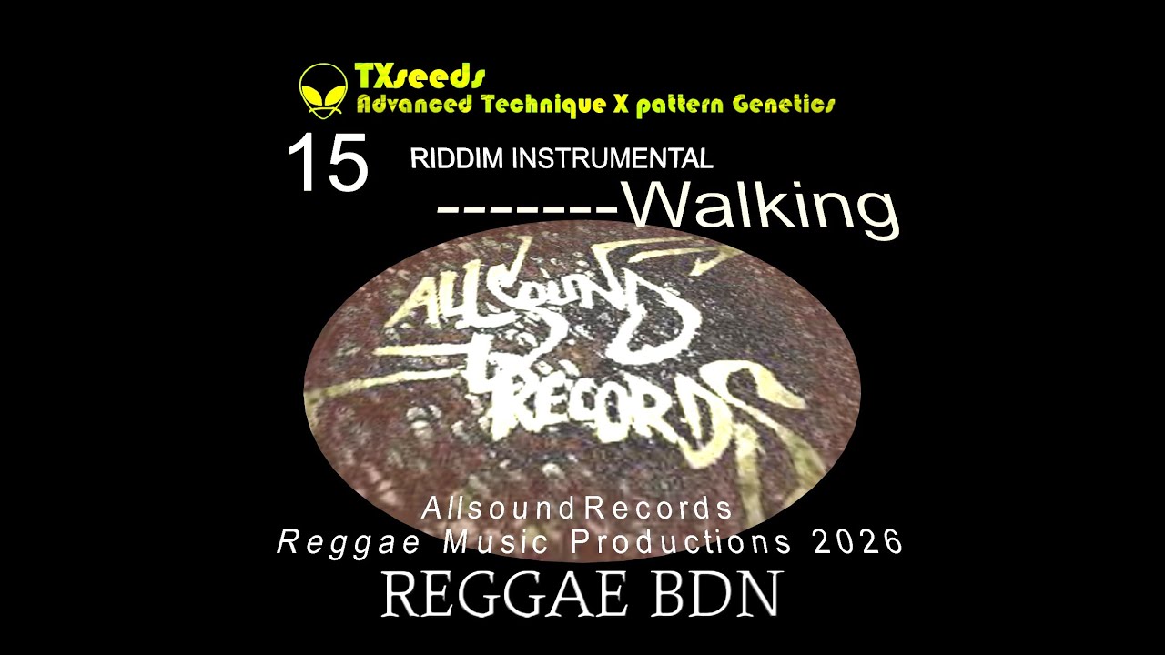 Free Reggae Instrumental 2026  | Walking 🔥(AllsoundRecords)