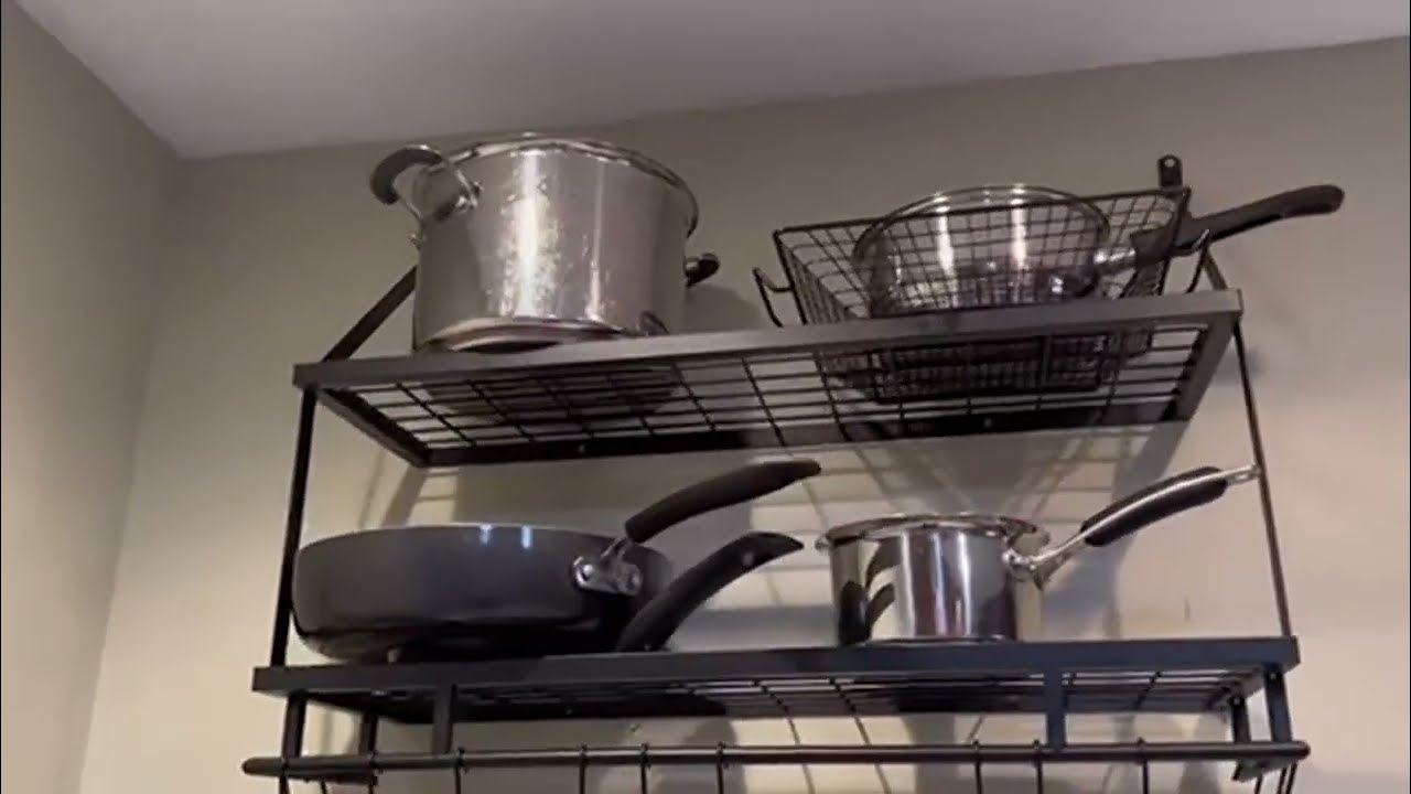 KES 30 Inch Kitchen Pot Rack   Mounted Hanging Rack Review