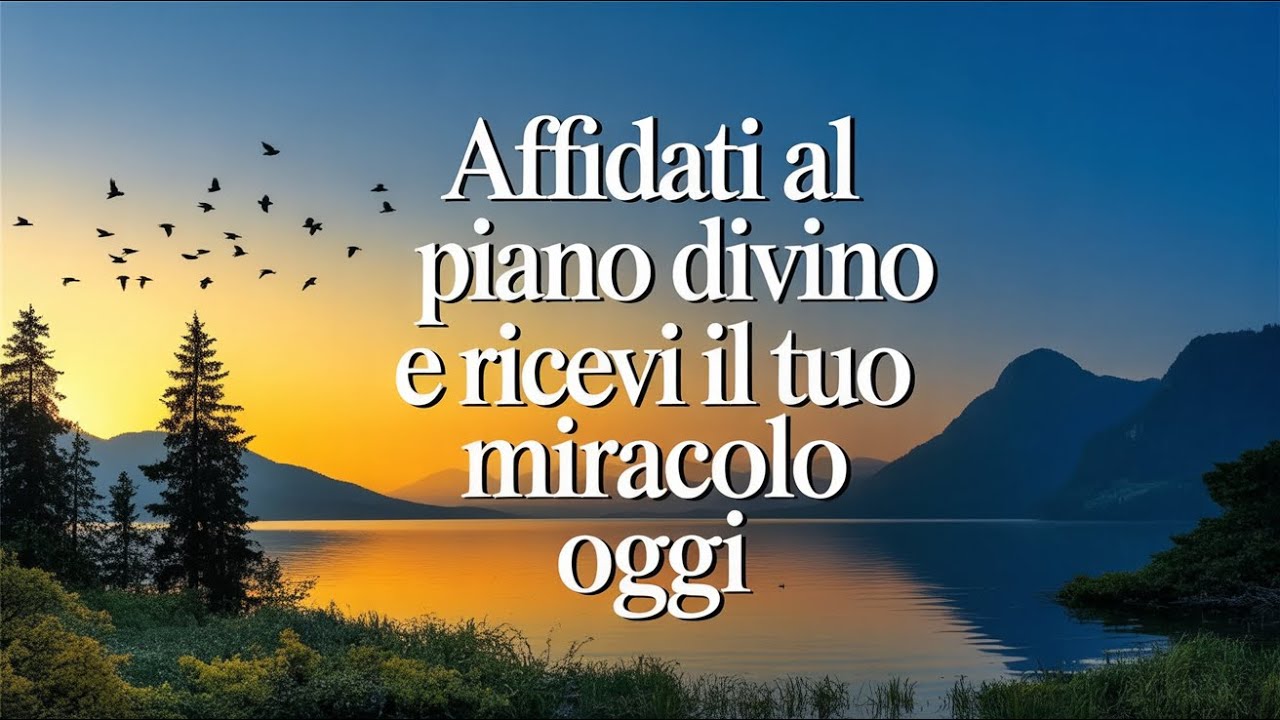 Fidati del Piano Divino: Preghiera Mattutina Potente per un Miracolo Trasformante e Benedetto