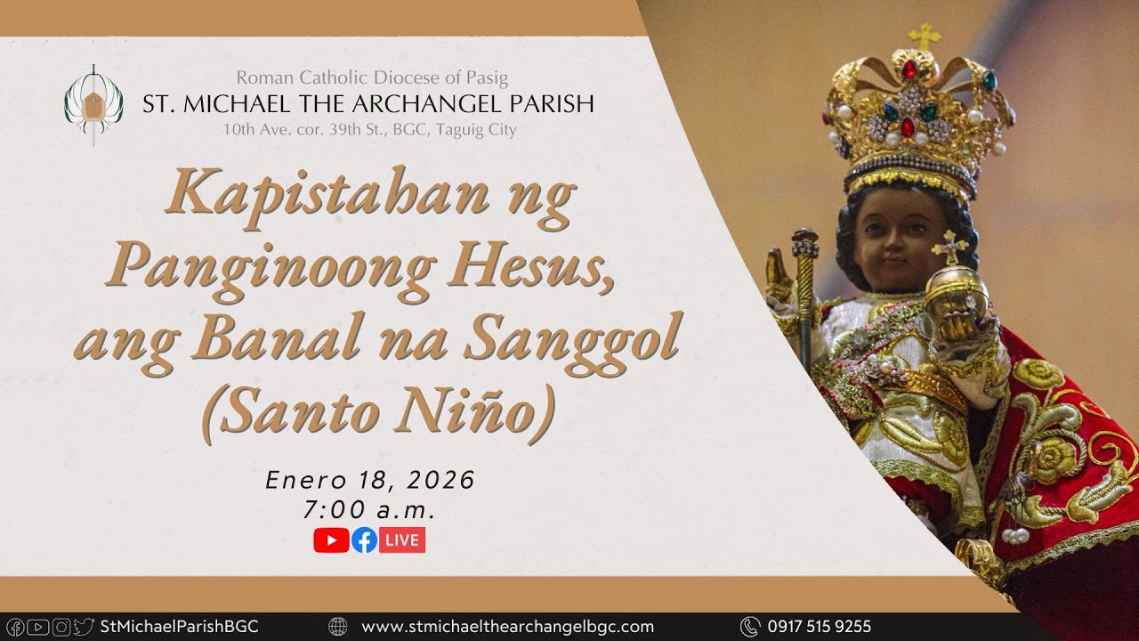LIVE I Kapistahan ng Panginoong Hesus, ang Banal na Sanggol