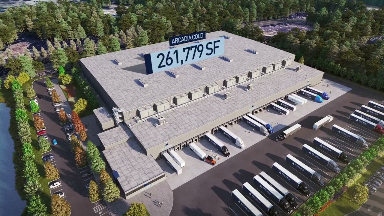 Inside Arcadia Cold's Charleston Cold Storage Facility | State-of-the-Art Cold Storage Warehouse