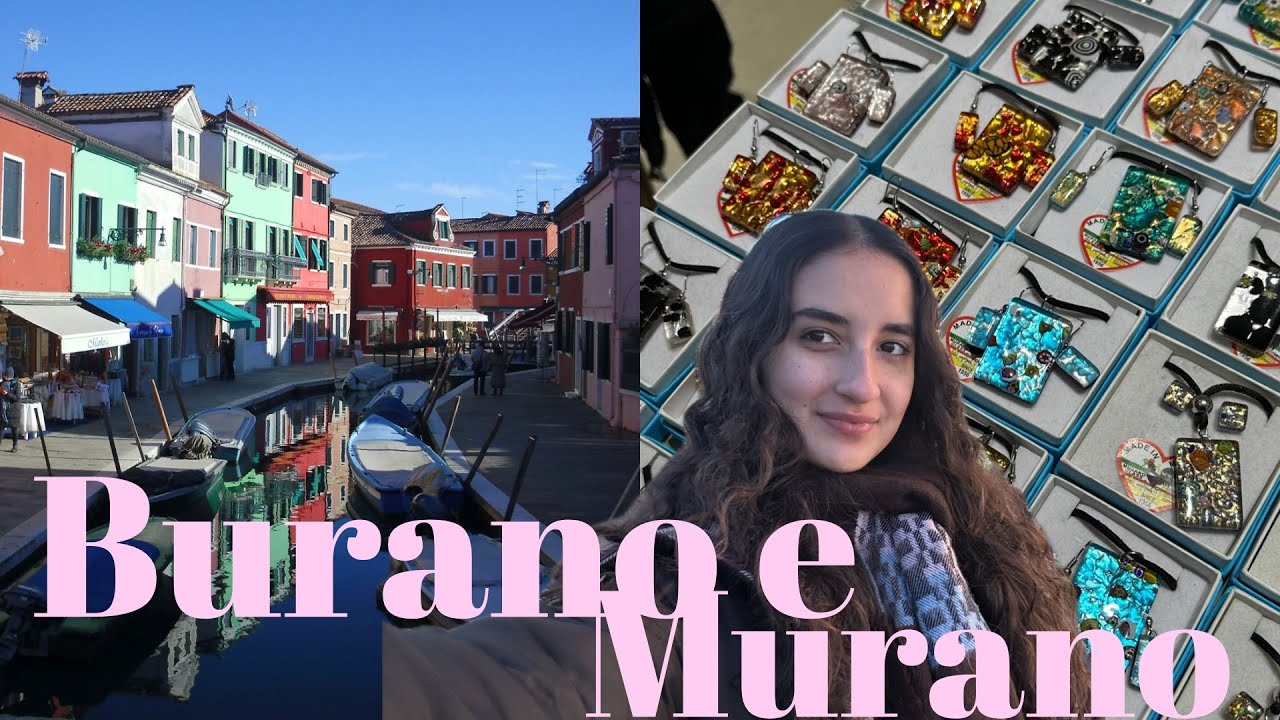 Visitando Burano e Murano! ⛵️
