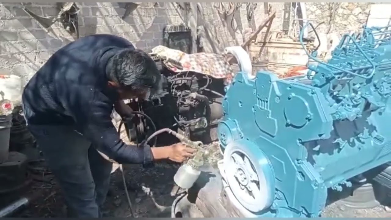 Reparando el motor Navistar NGD Mecánico