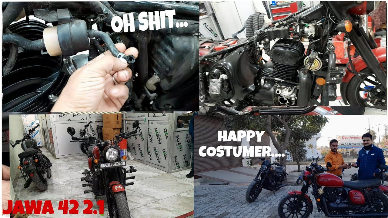 JAWA 42 2.1 ENGINE POWER MISSING AND SOFTWARE MAPING PROBLEM HOW TO SOLVE👌/#jawa42bs6