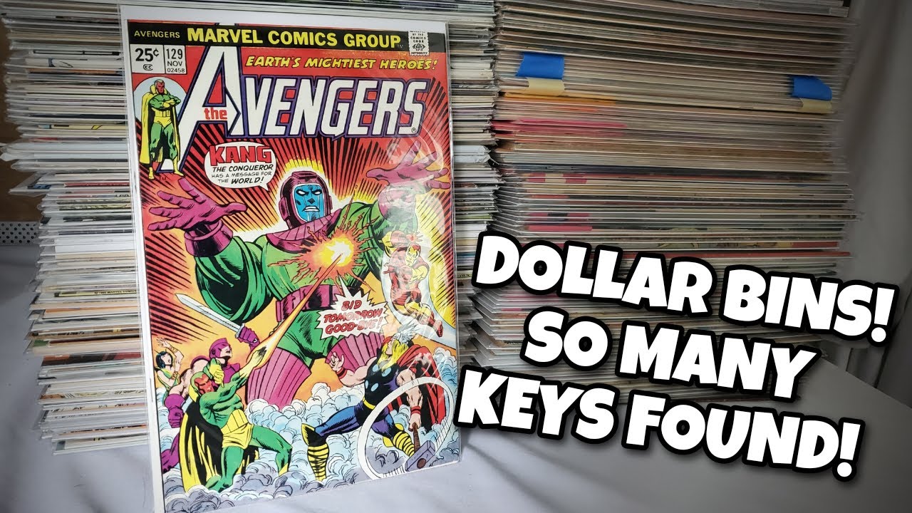 Dollar Bin Hunting! // SO MANY KEY COMICS FOUND!!!