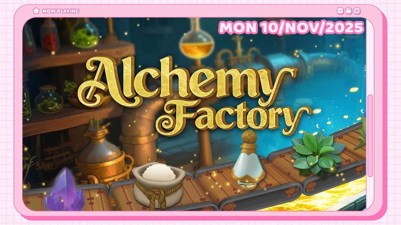 Twitch Livestream | Alchemy Factory Demo [PC]
